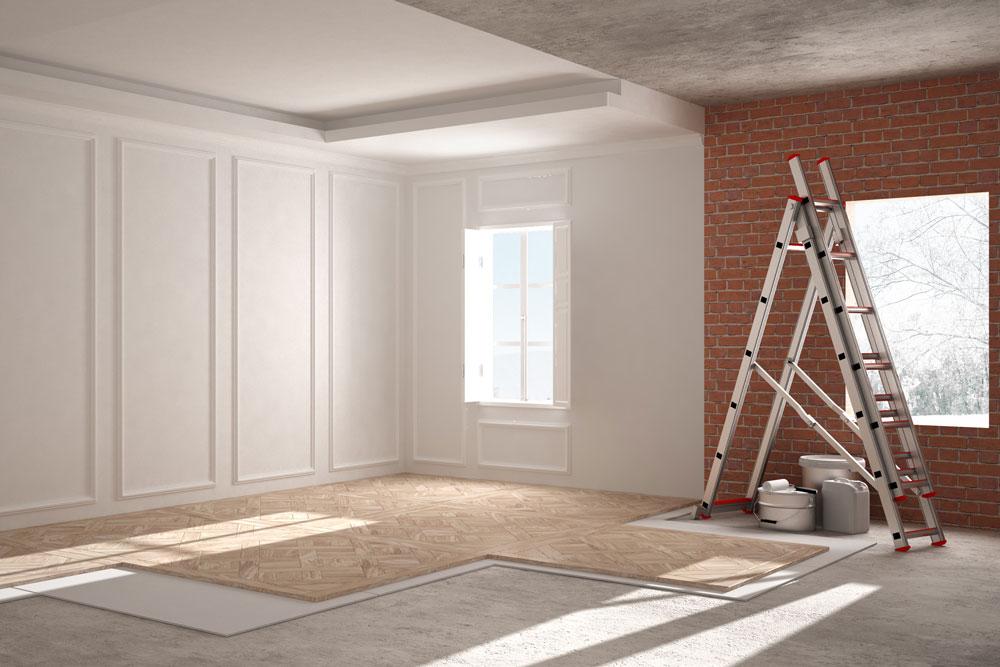 Jak prawidłowo pomalować sufit i ściany?