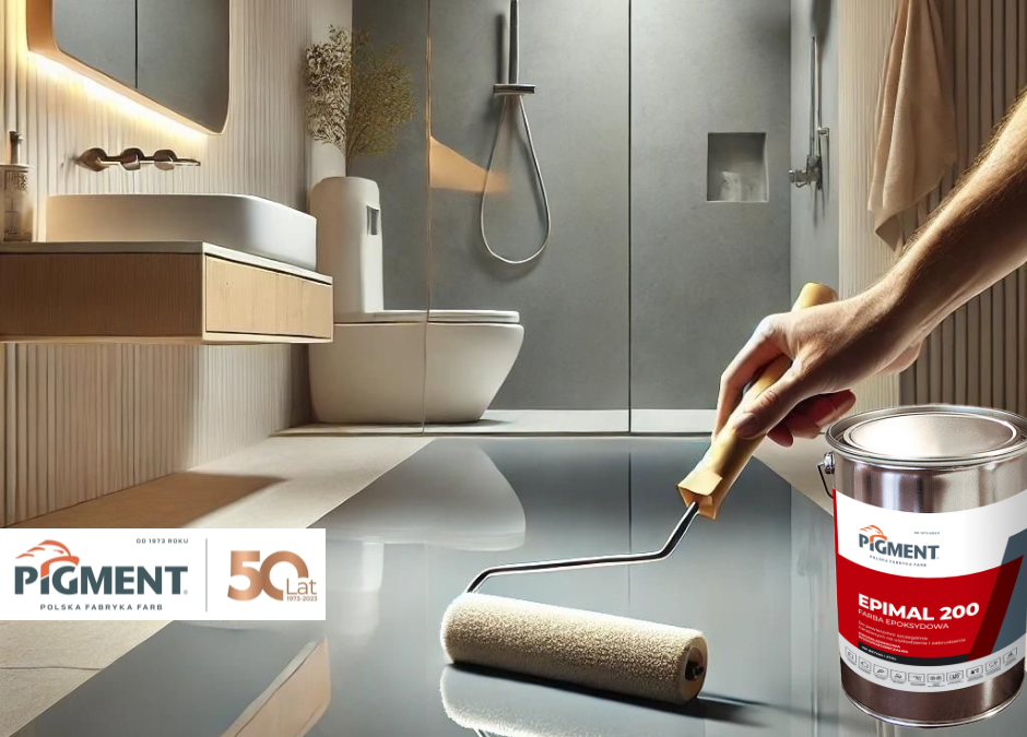 Renowacja płytek farbą epoksydową EPIMAL 200